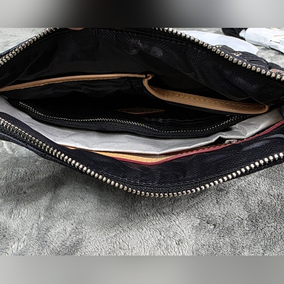 MZ Wallace Downtown Crosby Crossbody in Black - Picture 7 of 12